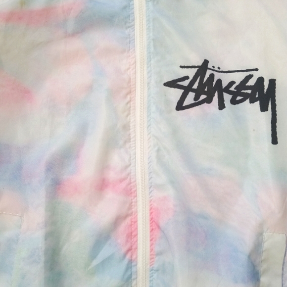 Stussy Cotton Candy Lightweight Windbreaker Jacket Men's Size Medium - Picture 5 of 7